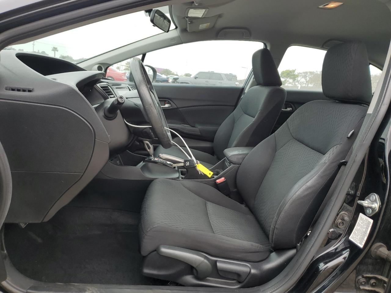 2015 Honda Civic VIN 19XFB2F78FE232821 Copart auction photo, rear end damage thumbnail 7