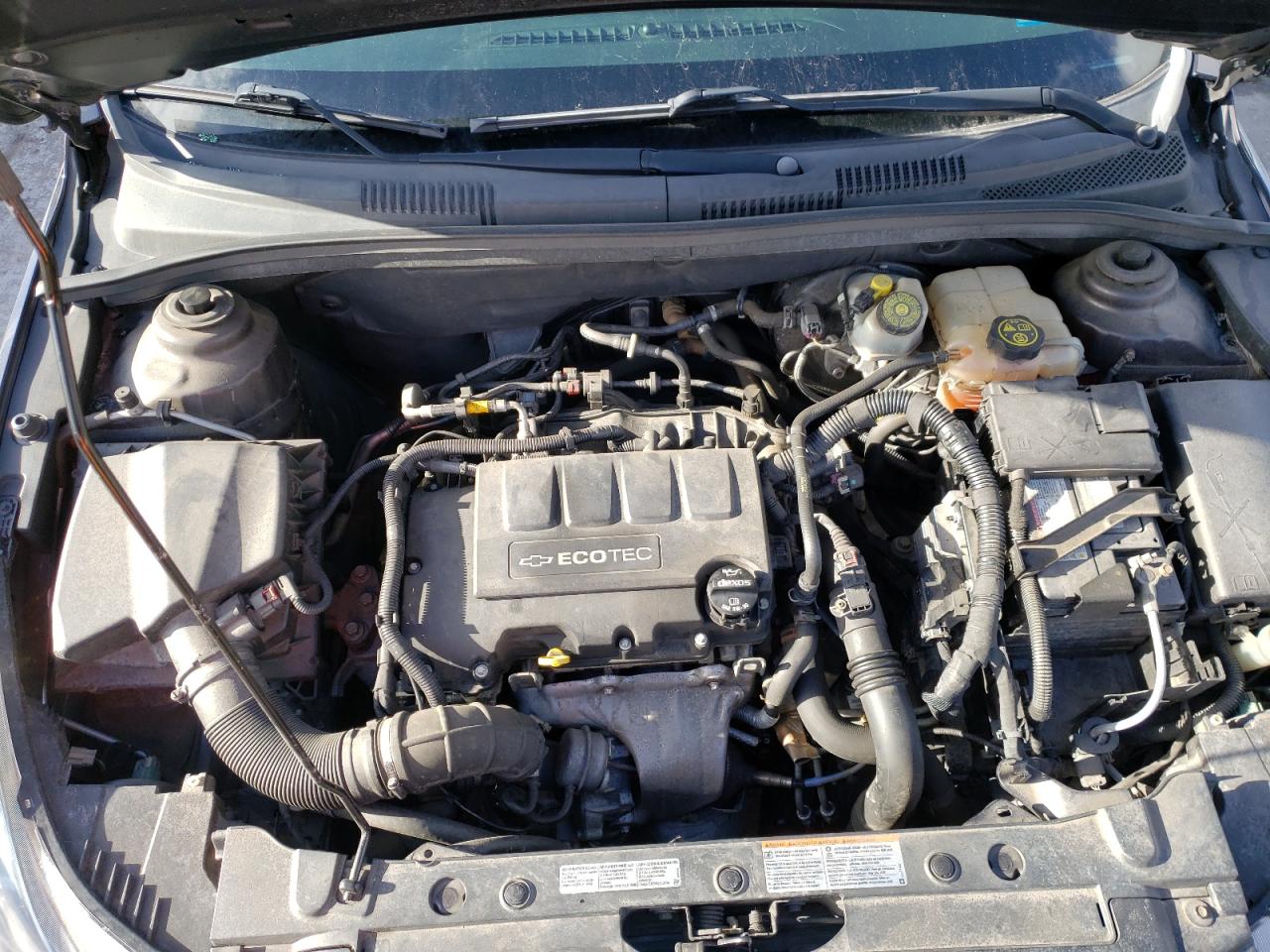 2016 Chevrolet Cruze VIN 1G1PE5SB2G7114099 Copart auction photo, side damage thumbnail 11