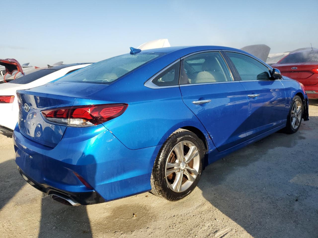 2019 Hyundai Sonata VIN 5NPE34AF0KH777632 Copart auction photo, water/flood damage thumbnail 3