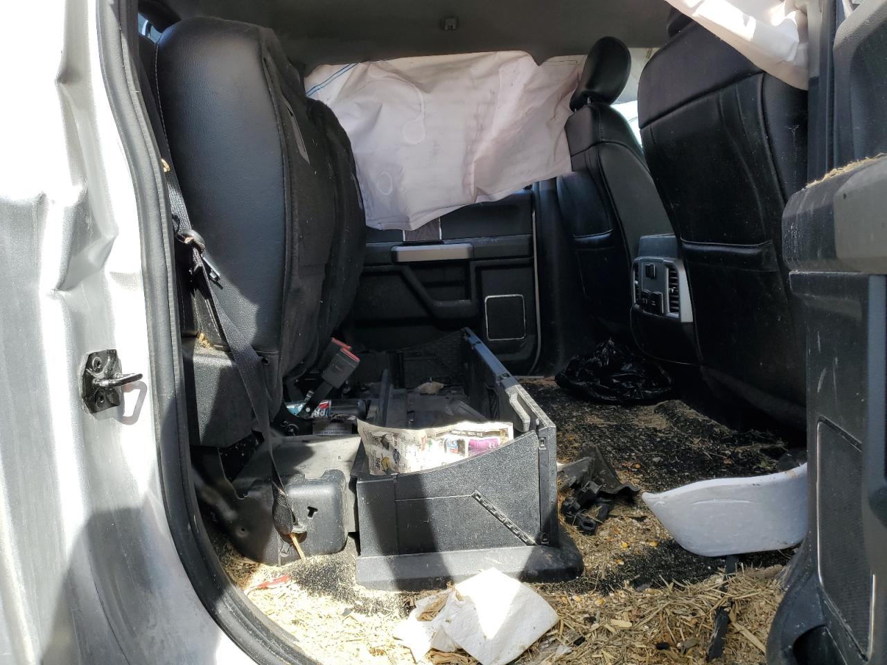 2018 Ford F350 VIN 1FT8W3BT3JEB27176 Copart auction photo, rollover damage thumbnail 12