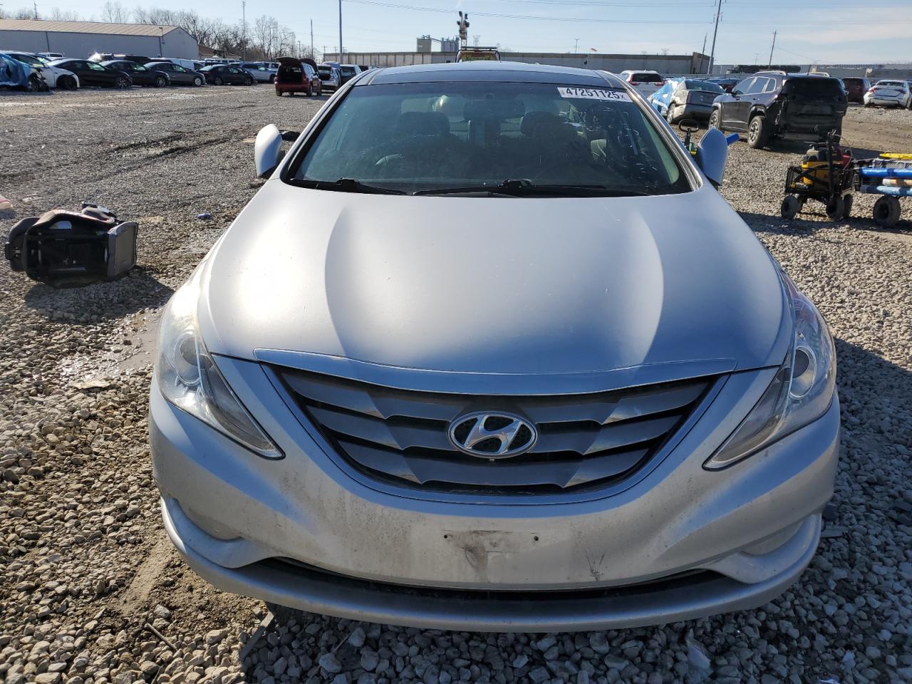 2013 Hyundai Sonata VIN 5NPEC4AB9DH578420 Copart auction photo, side damage thumbnail 5