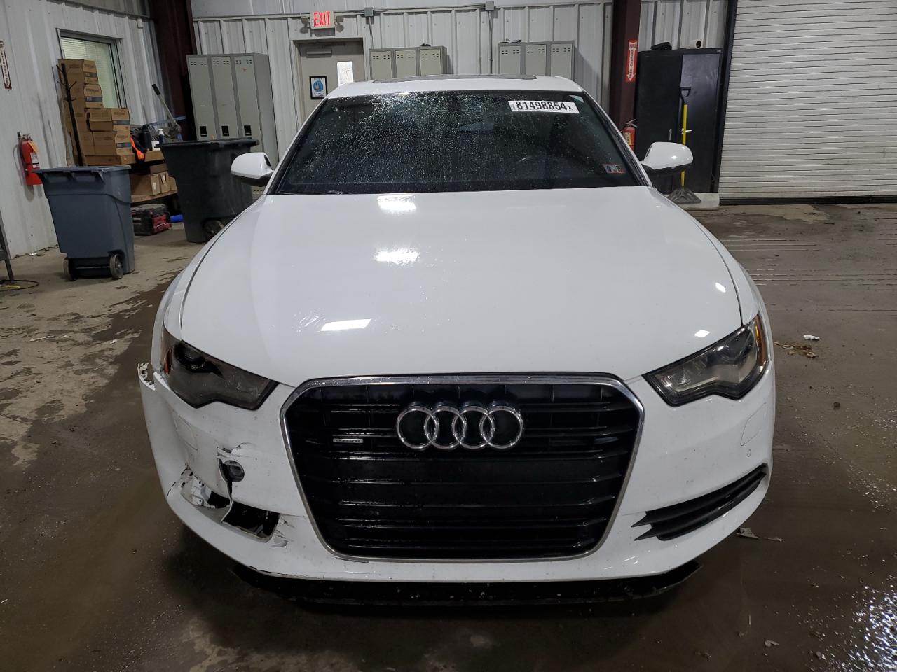 2014 Audi A6 VIN WAUFMAFC5EN007748 Copart auction photo, front end damage thumbnail 5