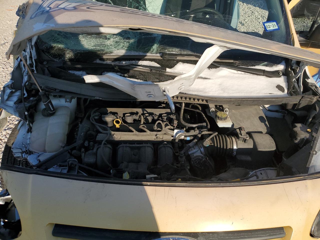 2015 Ford Transit VIN NM0LS7E73F1193282 Copart auction photo, front end / rear end damage thumbnail 12