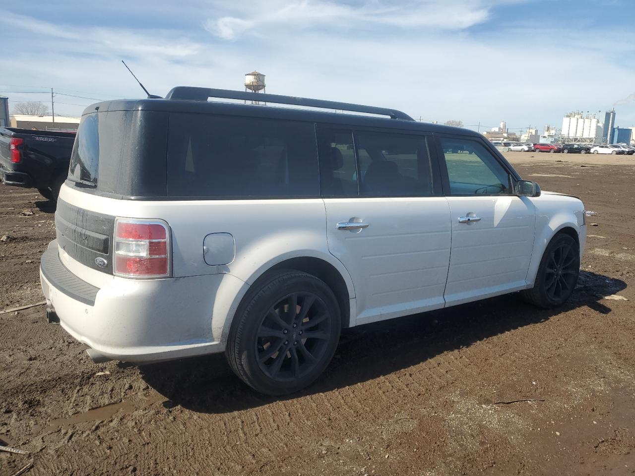 2018 Ford Flex VIN 2FMGK5C82JBA07714 Copart auction photo, front end damage thumbnail 3
