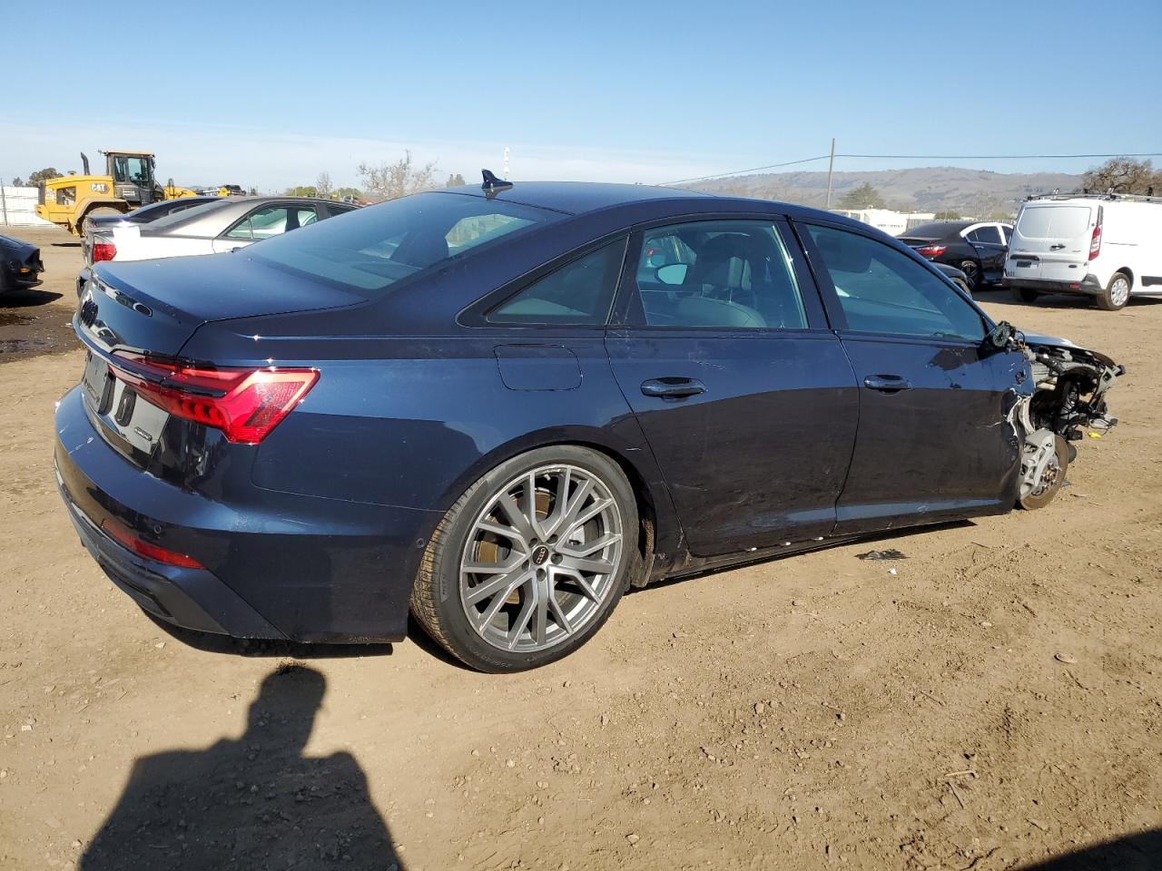 2022 Audi A6 VIN WAUL2BF26NN021812 Copart auction photo, front end / side damage thumbnail 3