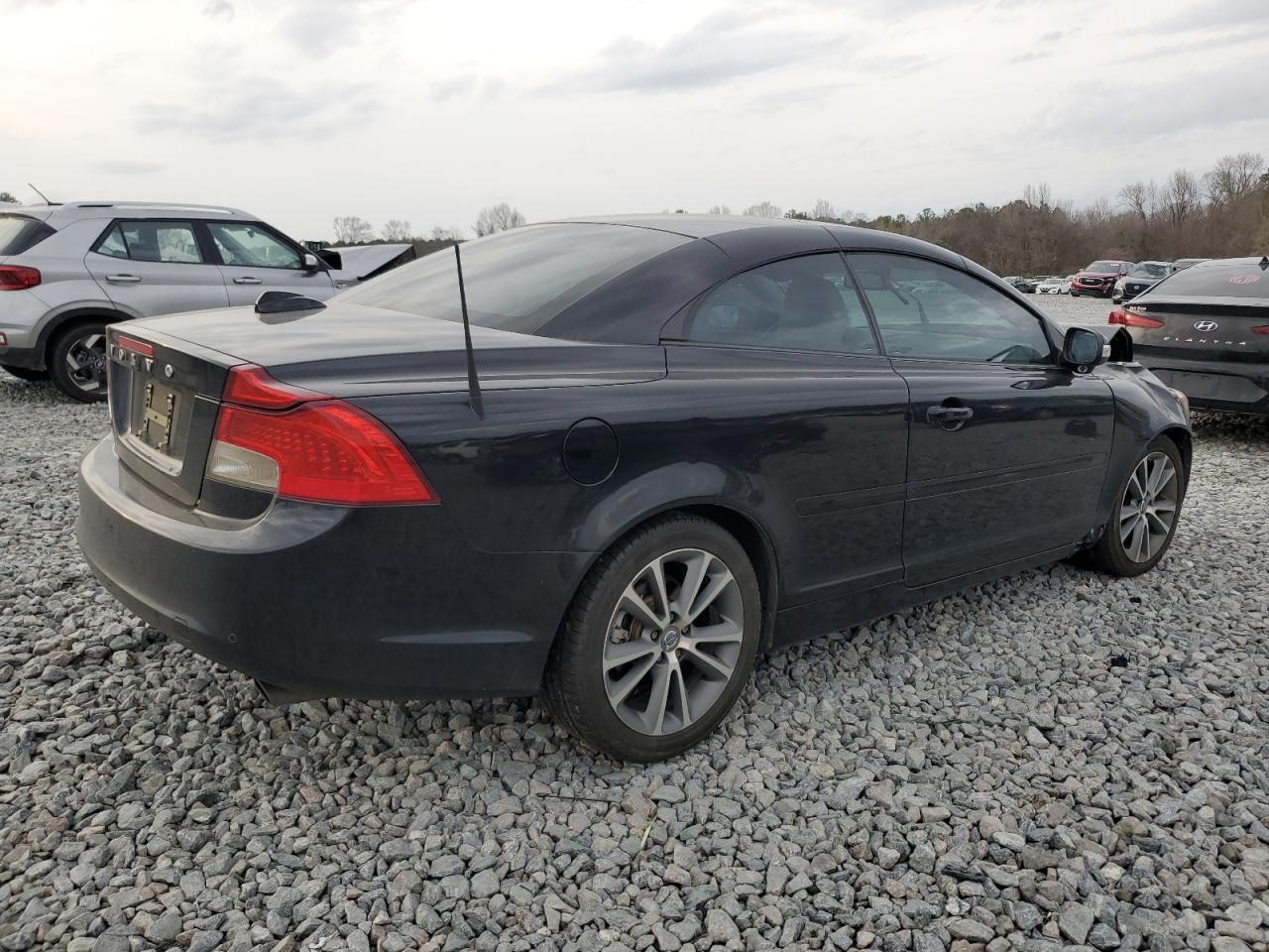 2012 Volvo C70 VIN YV1672MC9CJ125125 Copart auction photo, front end damage thumbnail 3
