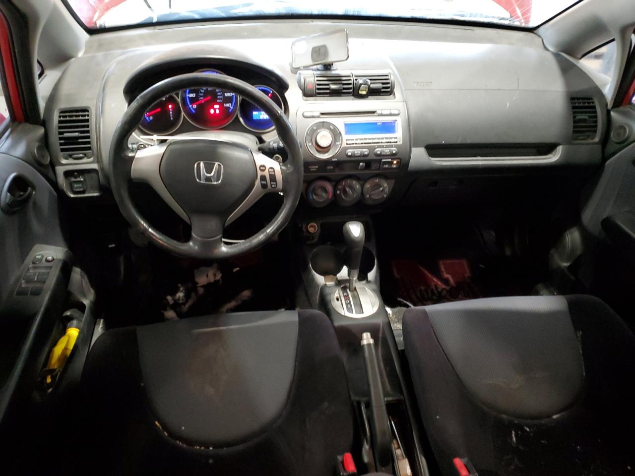 2008 Honda Fit VIN JHMGD38668S023147 Copart auction photo, front end damage thumbnail 8