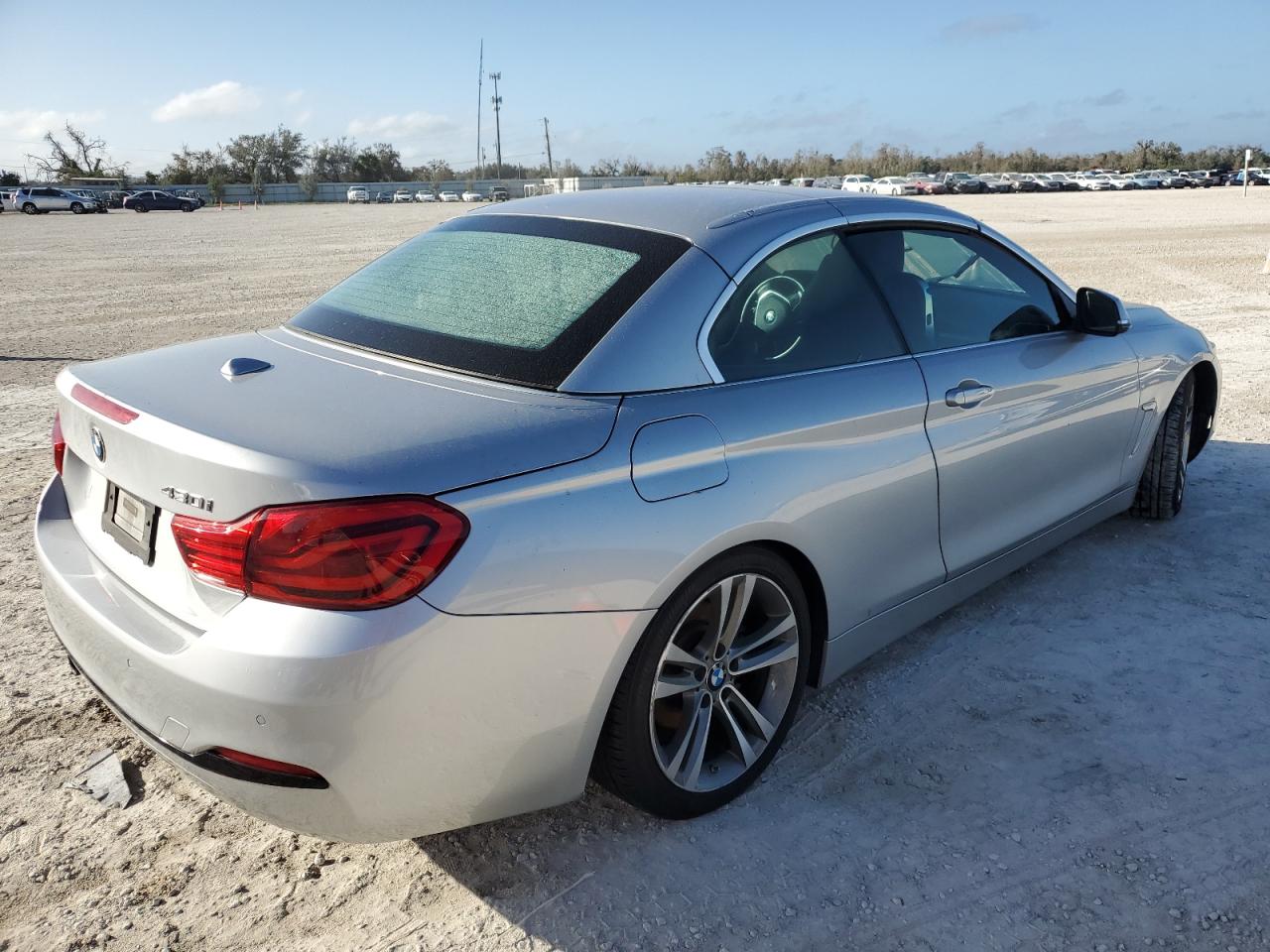 2018 BMW 4er VIN WBA4Z1C53JEC60711 Copart auction photo, water/flood damage thumbnail 3
