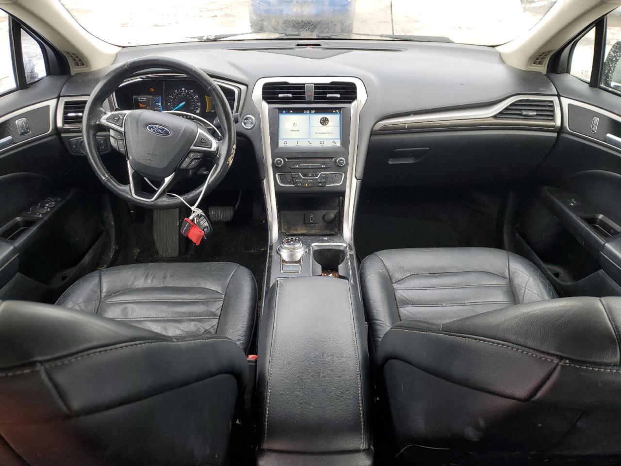 2017 Ford Fusion VIN 3FA6P0HD8HR405019 Copart auction photo, front end / side damage thumbnail 8