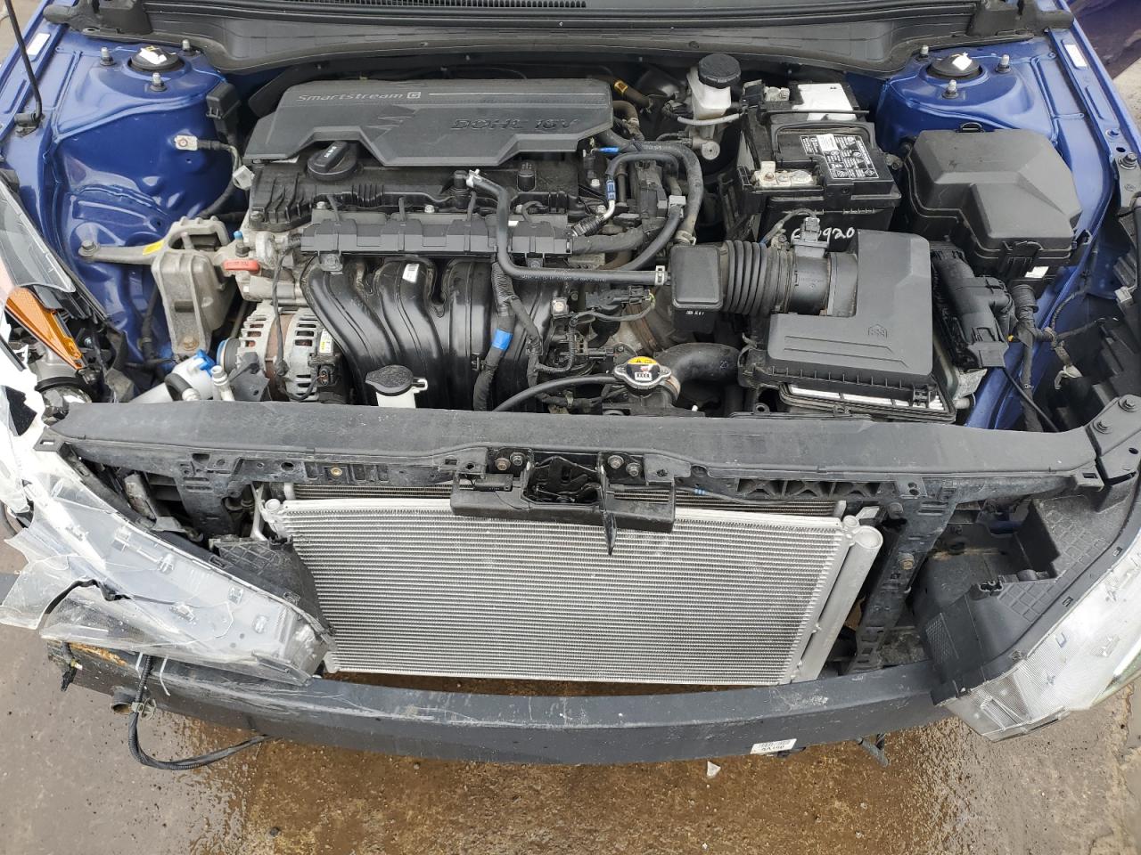 2021 Hyundai Elantra VIN KMHLL4AGXMU114458 Copart auction photo, front end damage thumbnail 11