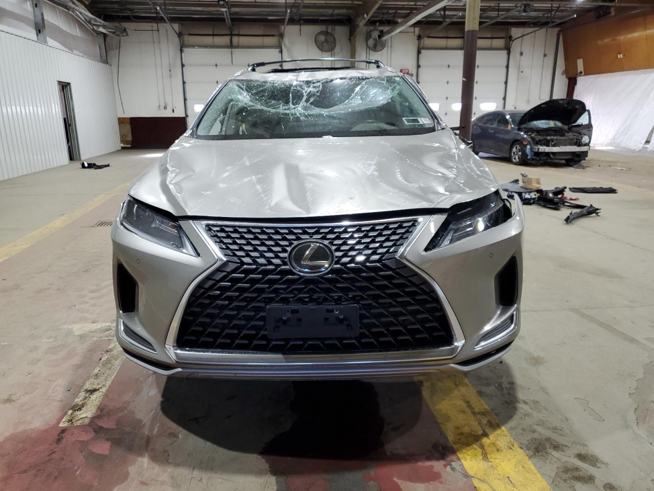 2021 Lexus RX VIN 2T2HZMDA7MC274628 Copart auction photo, rollover damage thumbnail 5