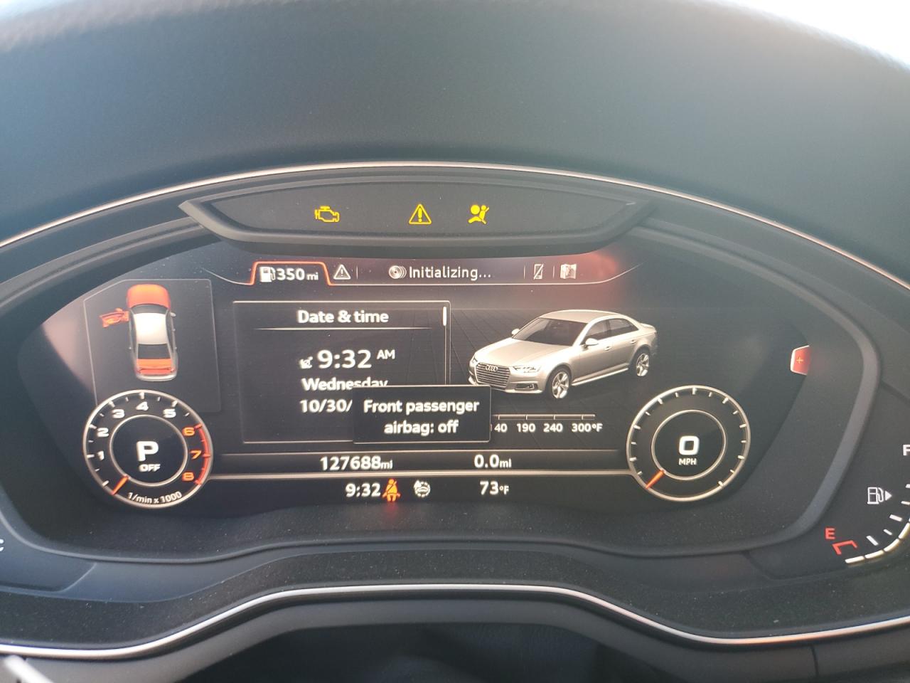 2018 Audi A4 VIN WAULMAF49JA212759 Copart auction photo, front end damage thumbnail 9