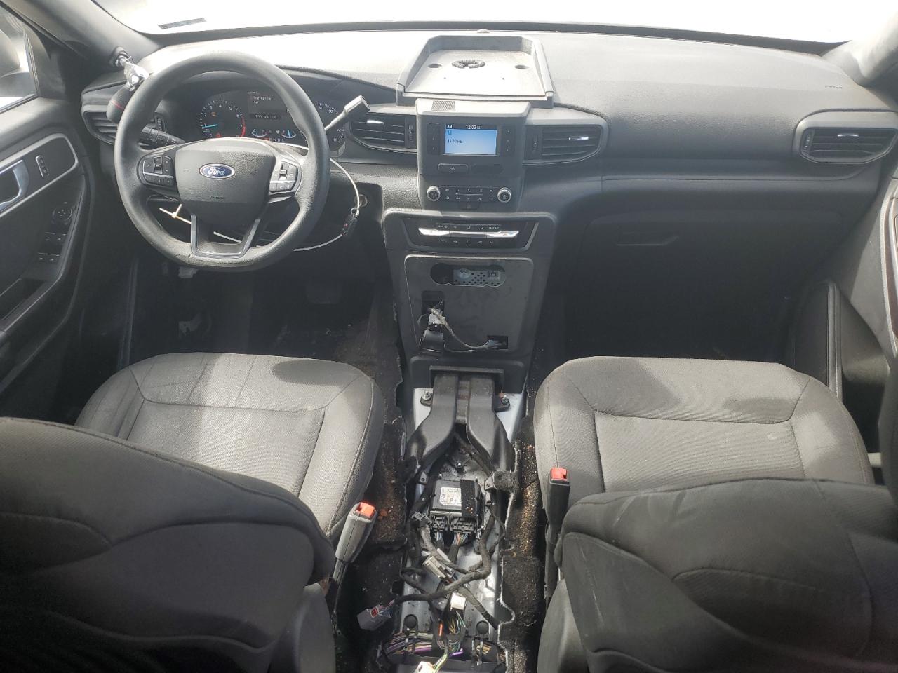 2020 Ford Explorer VIN 1FM5K8AB8LGA71422 Copart auction photo, rear end / undercarriage damage thumbnail 8