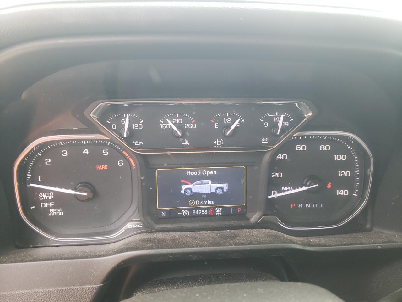 2021 GMC Sierra VIN 3GTU9CED2MG477583 Copart auction photo, front end / side damage thumbnail 9