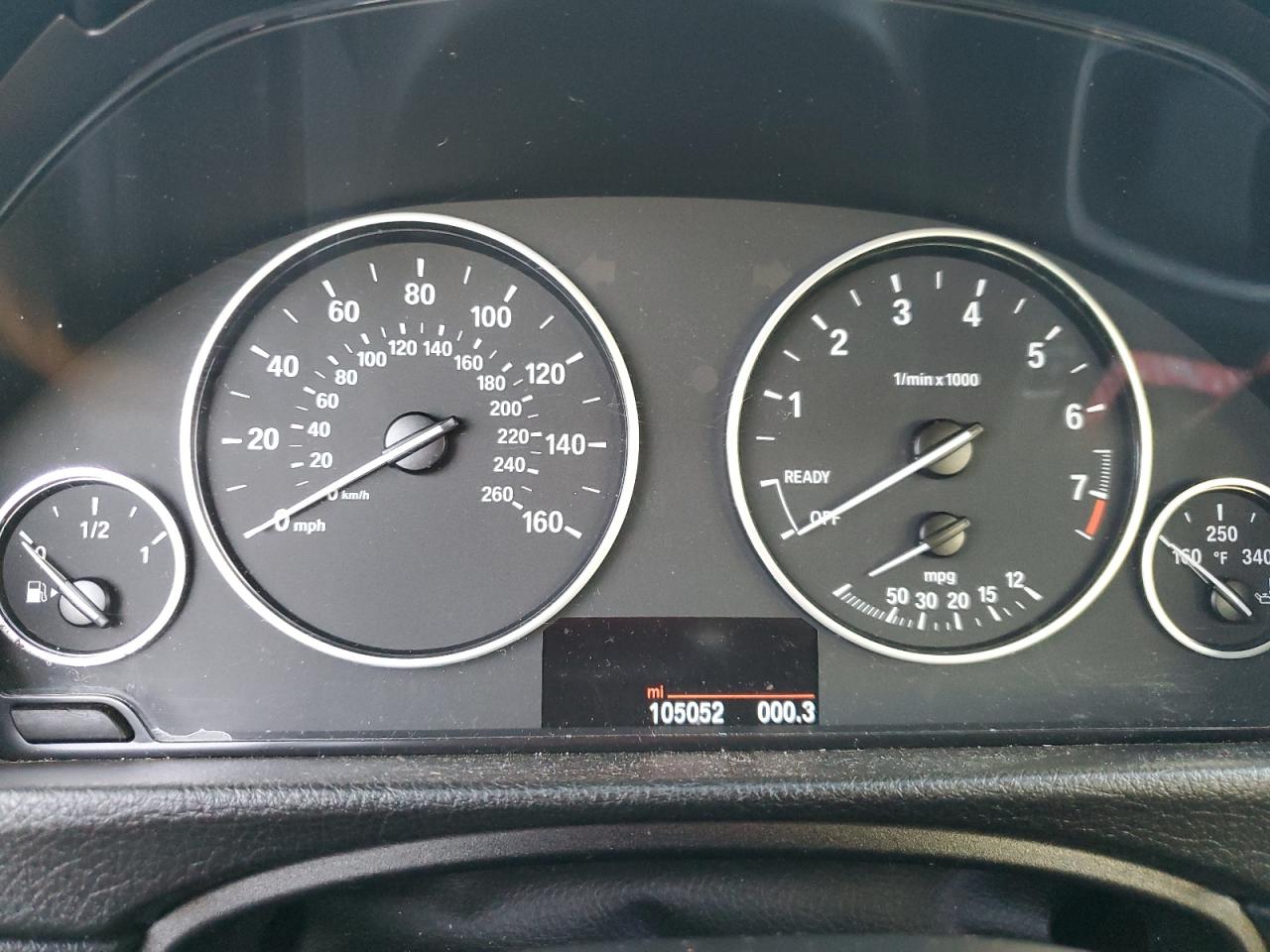2014 BMW 3er VIN WBA3C3G56ENS71658 Copart auction photo, front end / minor dent/scratches damage thumbnail 9