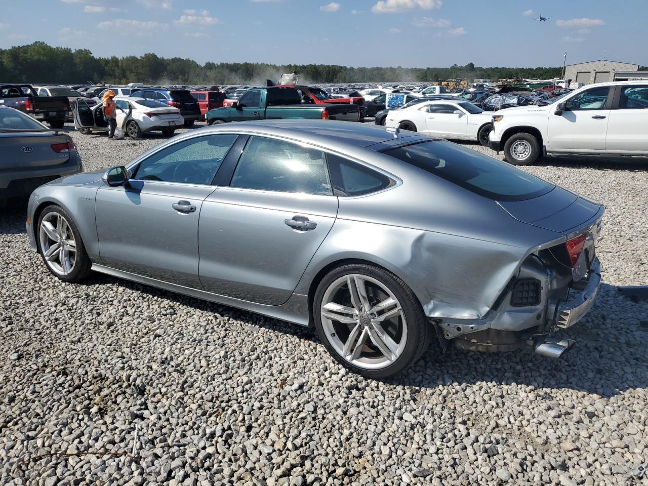 2013 Audi S7 VIN WAU32AFCXDN130999 Copart auction photo, rear end damage thumbnail 2