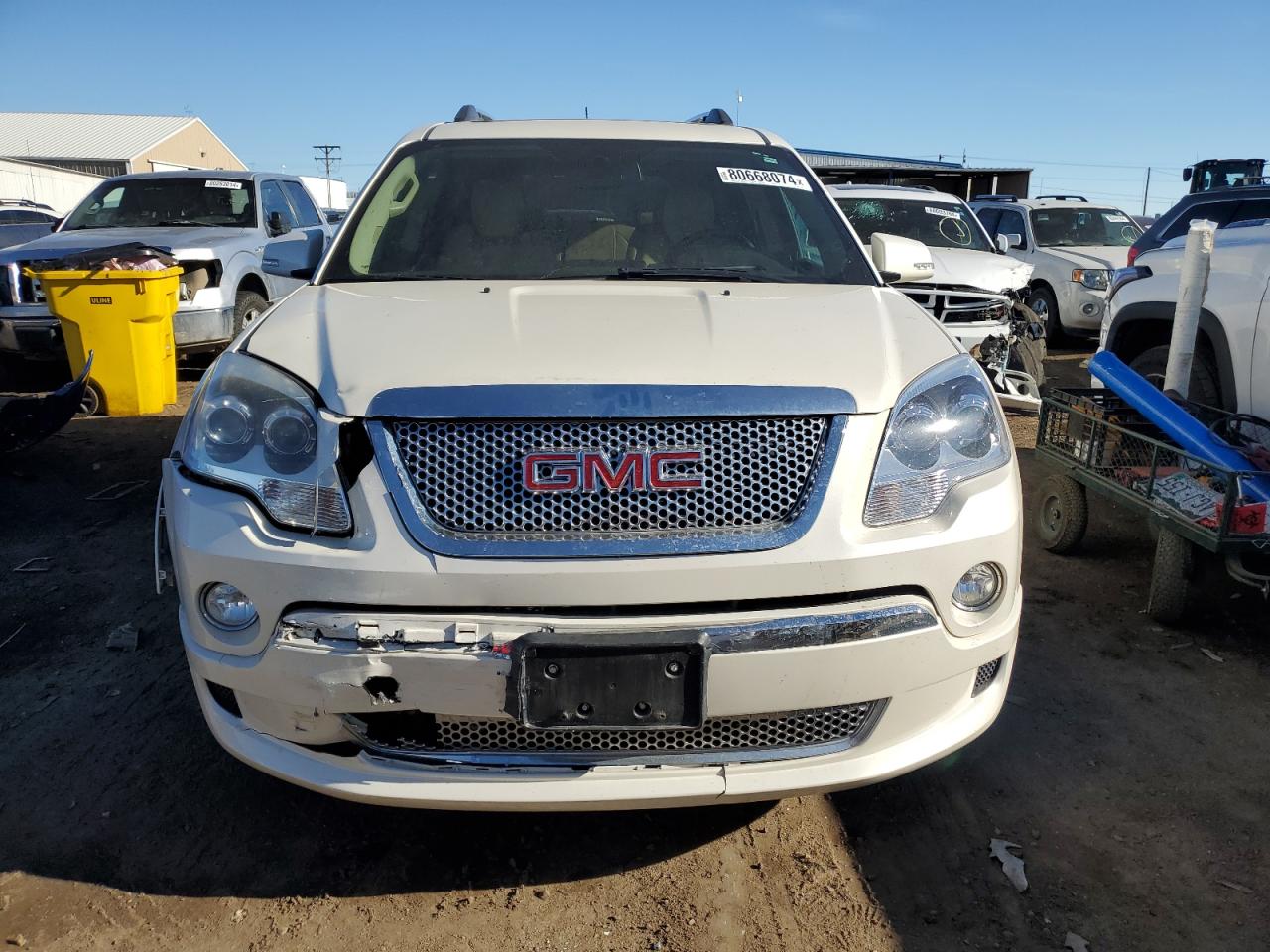 2012 GMC Acadia VIN 1GKKVTED5CJ314494 Copart auction photo, front end damage thumbnail 5