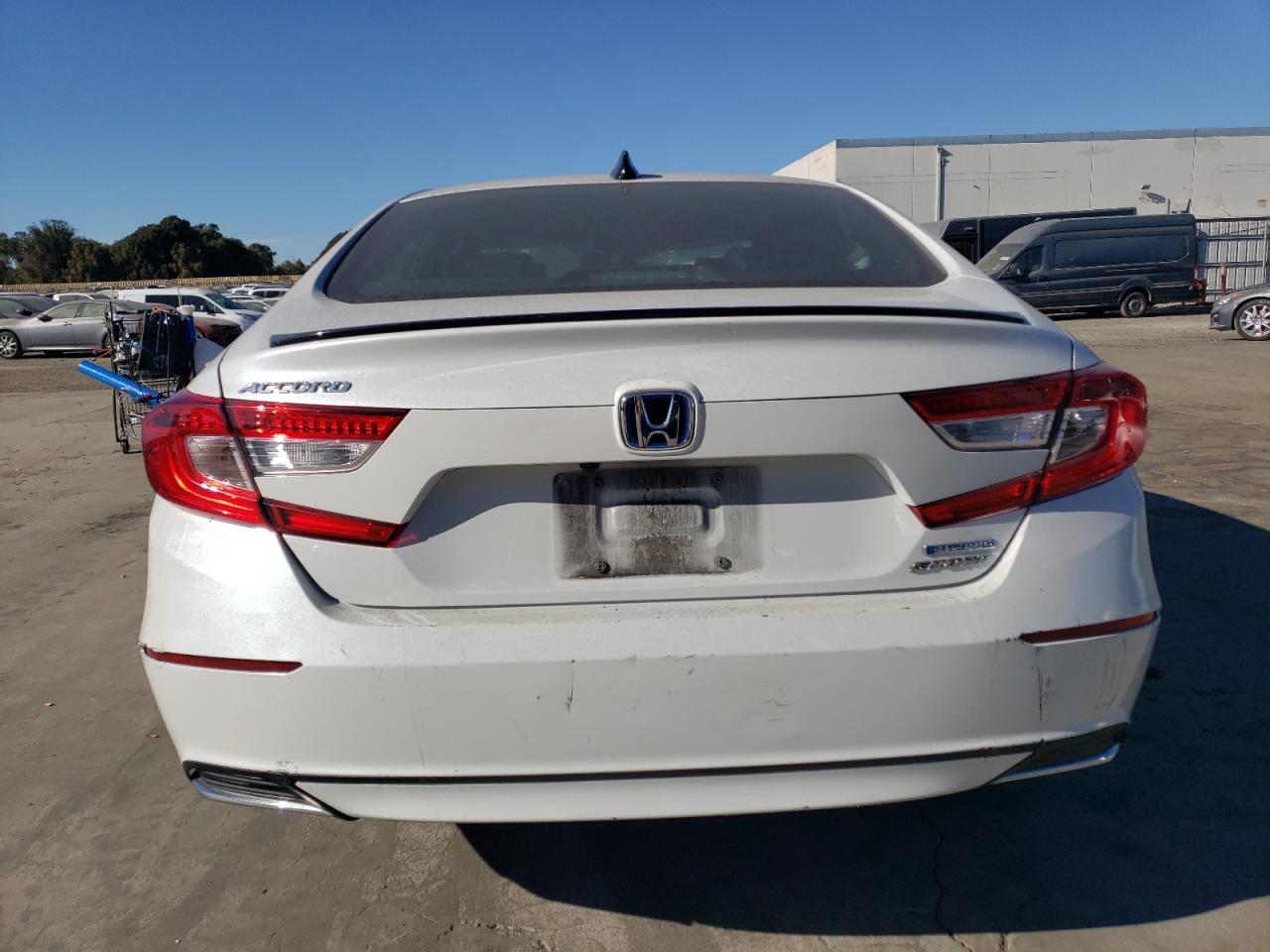 2022 Honda Accord VIN 1HGCV3F27NA046677 Copart auction photo, front end damage thumbnail 6