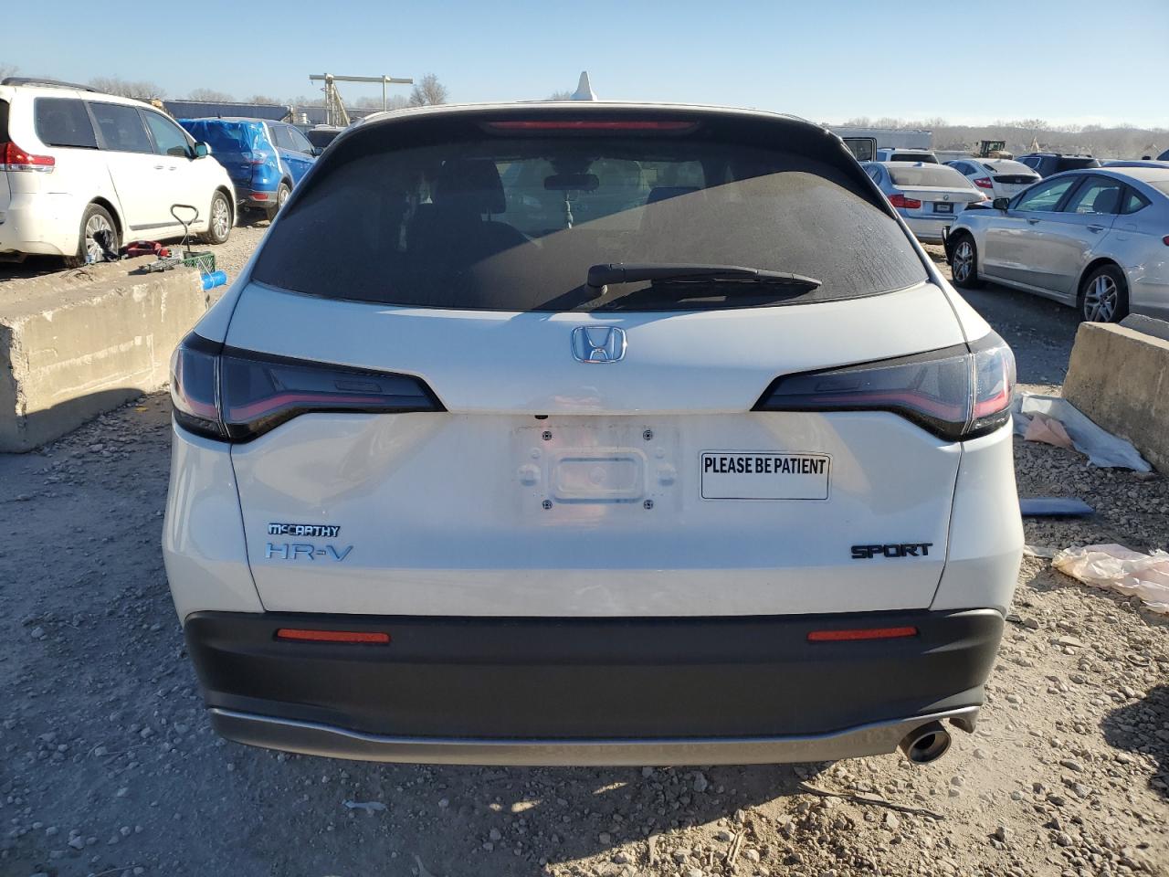 2024 Honda HR-V VIN 3CZRZ2H58RM762621 Copart auction photo, front end damage thumbnail 6