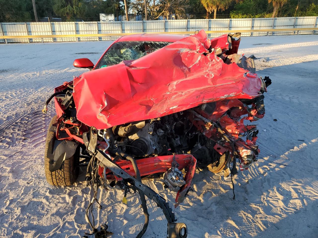 2015 Ford Mustang VIN 1FA6P8TH4F5315827 Copart auction photo, front end damage thumbnail 5
