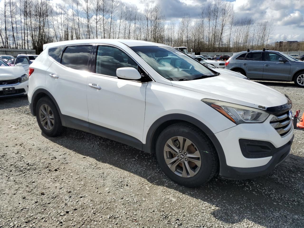 2015 Hyundai Santa Fe VIN 5XYZTDLB9FG234076 Copart auction photo, side damage thumbnail 4