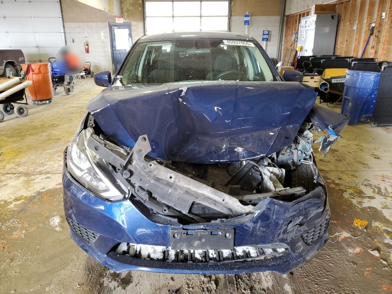 2017 Nissan Sentra VIN 3N1AB7AP1HY253609 Copart auction photo, front end / minor dent/scratches damage thumbnail 5