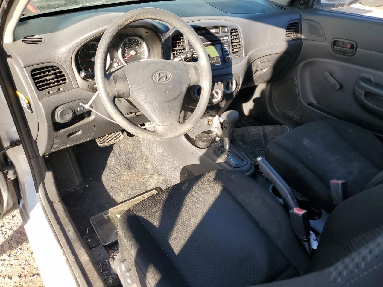 2008 Hyundai Accent VIN KMHCM36C18U104873 Copart auction photo, rear end / frame damage damage thumbnail 8