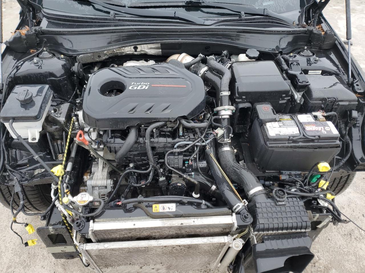 2016 KIA Optima VIN 5XXGV4L29GG062347 Copart auction photo, partial repair / front end damage thumbnail 11