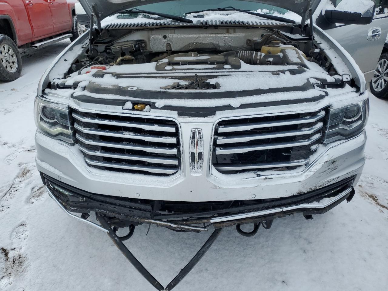 2016 Lincoln Navigator VIN 5LMJJ2JT7GEL10979 Copart auction photo, front end damage thumbnail 12