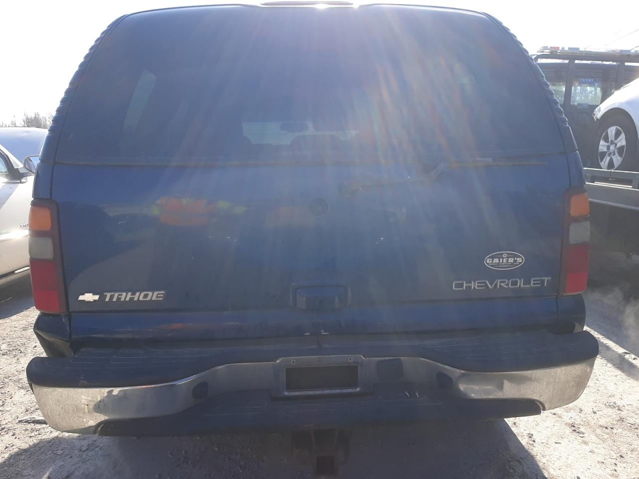 2003 Chevrolet Tahoe VIN 1GNEK13Z43J247009 Copart auction photo, front end damage thumbnail 6