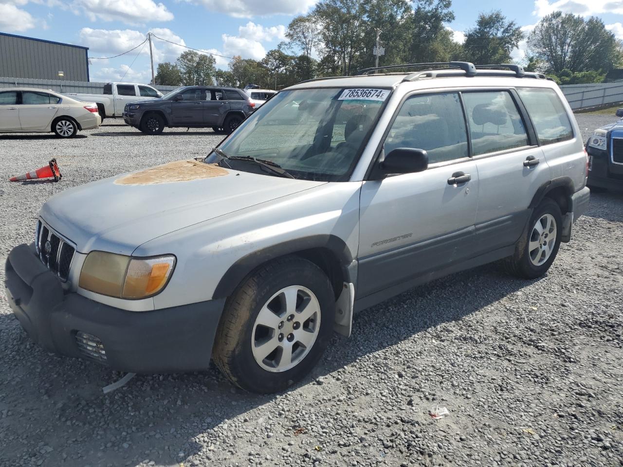 2002 Subaru Forester VIN JF1SF63502H708552