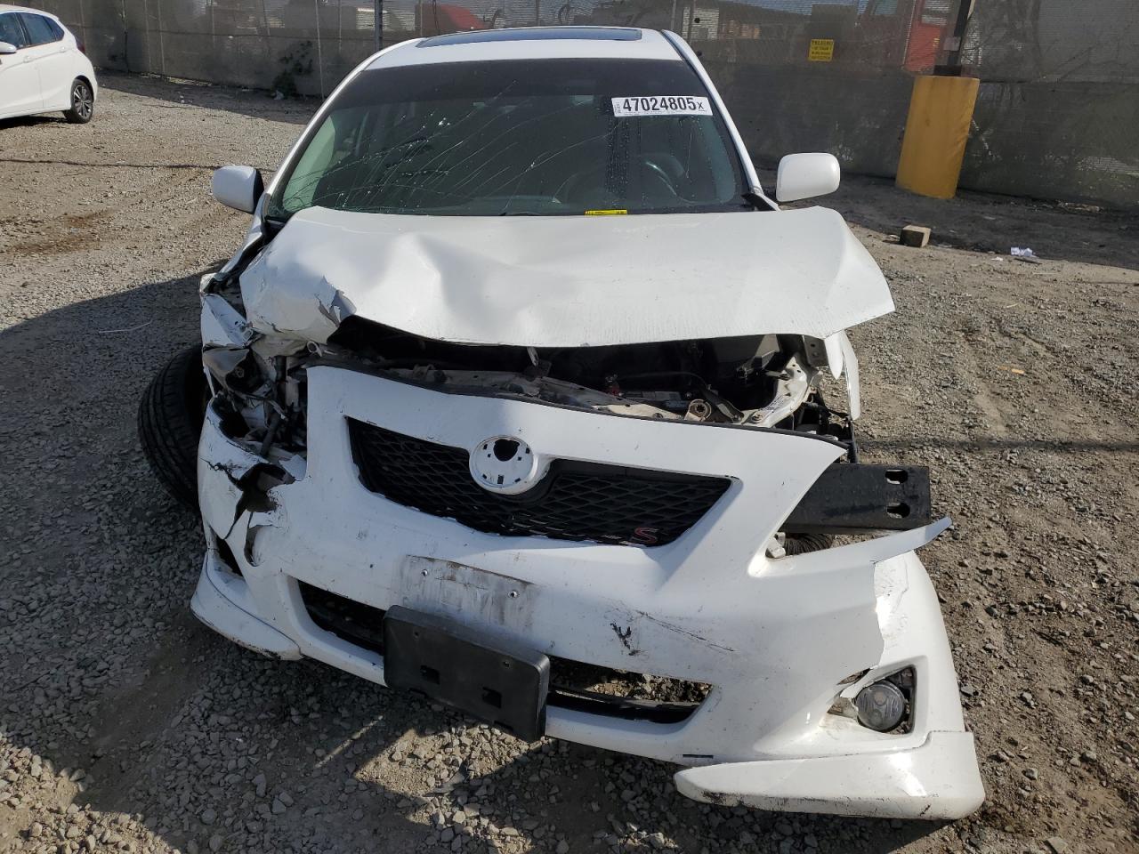 2010 Toyota Corolla VIN 2T1BU4EE7AC362701 Copart auction photo, all over damage thumbnail 5