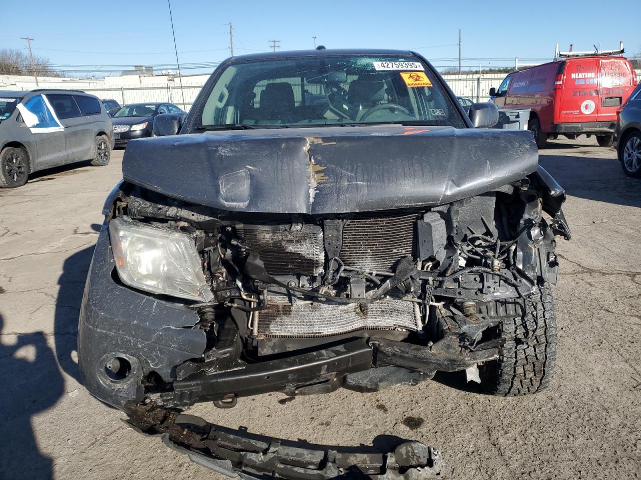 2015 Nissan Navara (Frontier) VIN 1N6AD0EV1FN769385 Copart auction photo, front end damage thumbnail 5