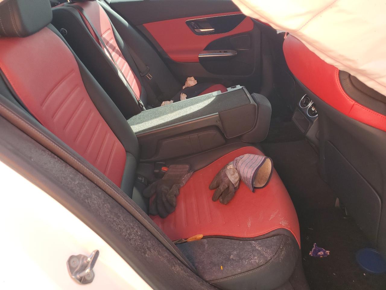 2022 Mercedes-Benz C-klasse VIN W1KAF4HB7NR050161 Copart auction photo, all over damage thumbnail 10
