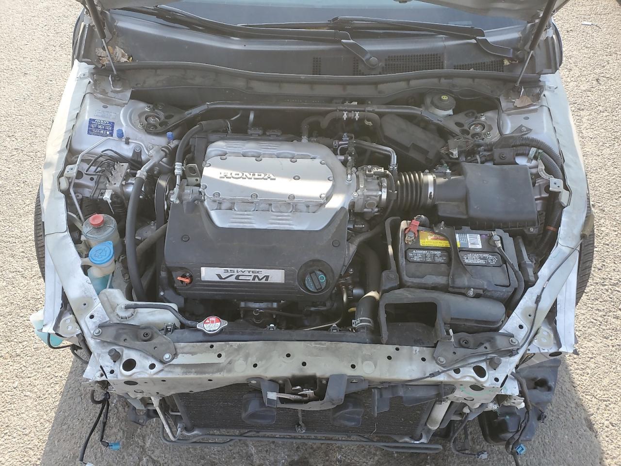 2008 Honda Accord VIN 1HGCP36818A059802 Copart auction photo, front end damage thumbnail 11