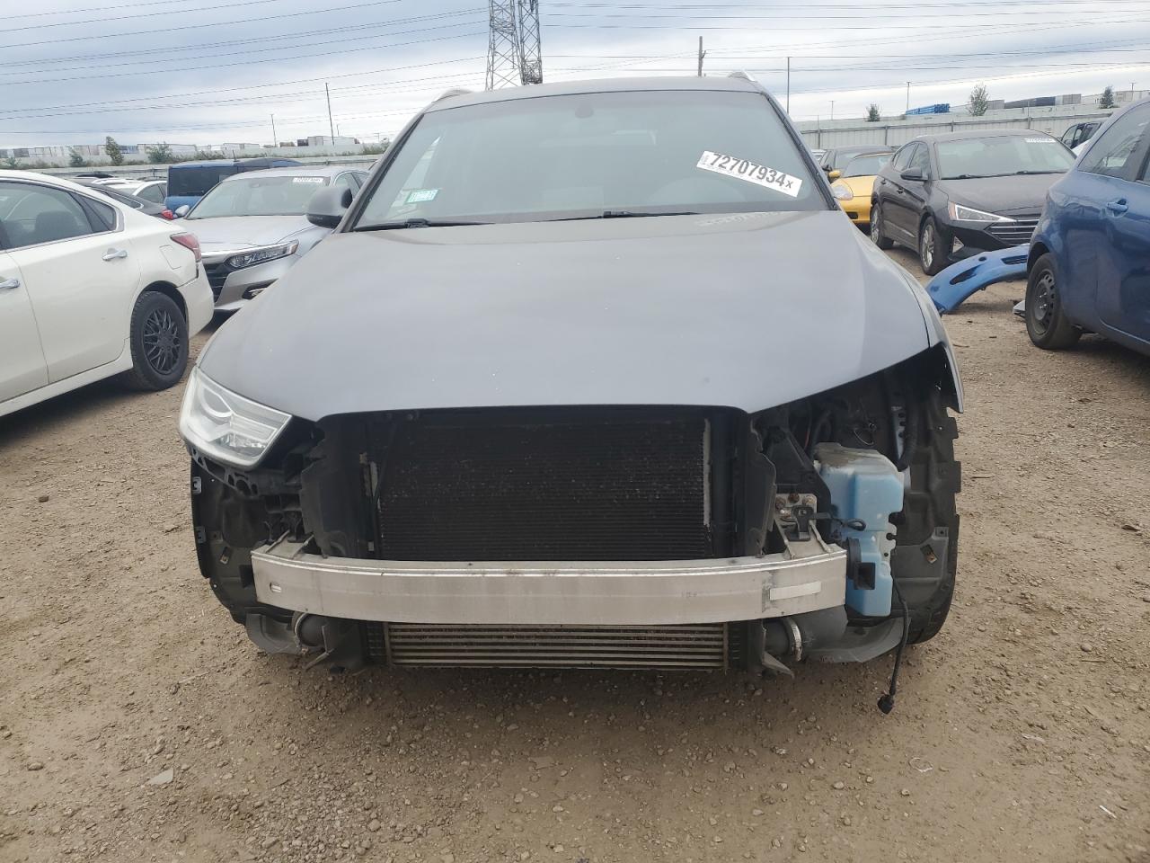 2017 Audi Q3 VIN WA1ECCFS8HR006623 Copart auction photo, all over damage thumbnail 5