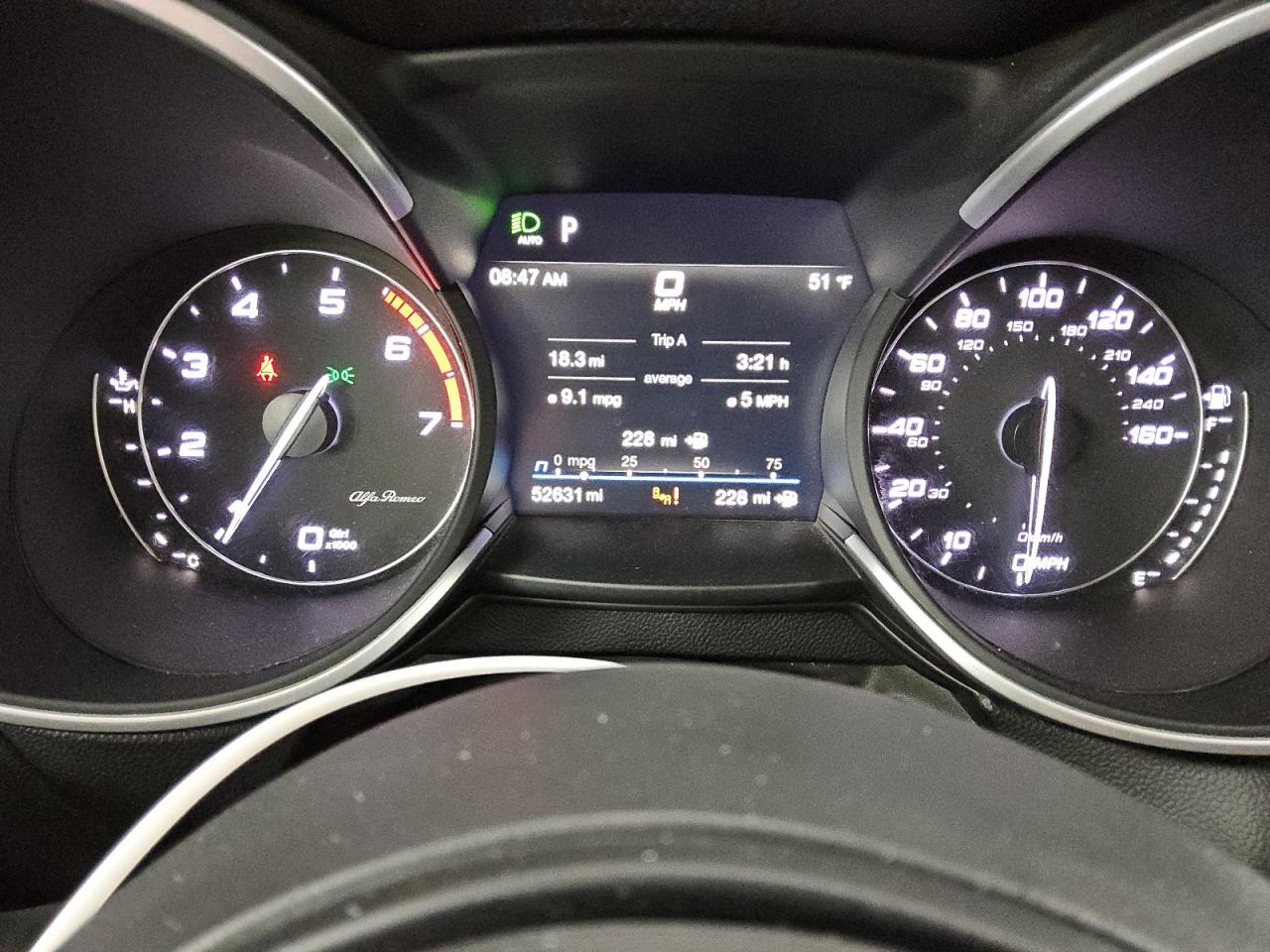 2020 Alfa Romeo Stelvio VIN ZASPAJAN8L7C94584 Copart auction photo, mechanical / mechanical damage thumbnail 9