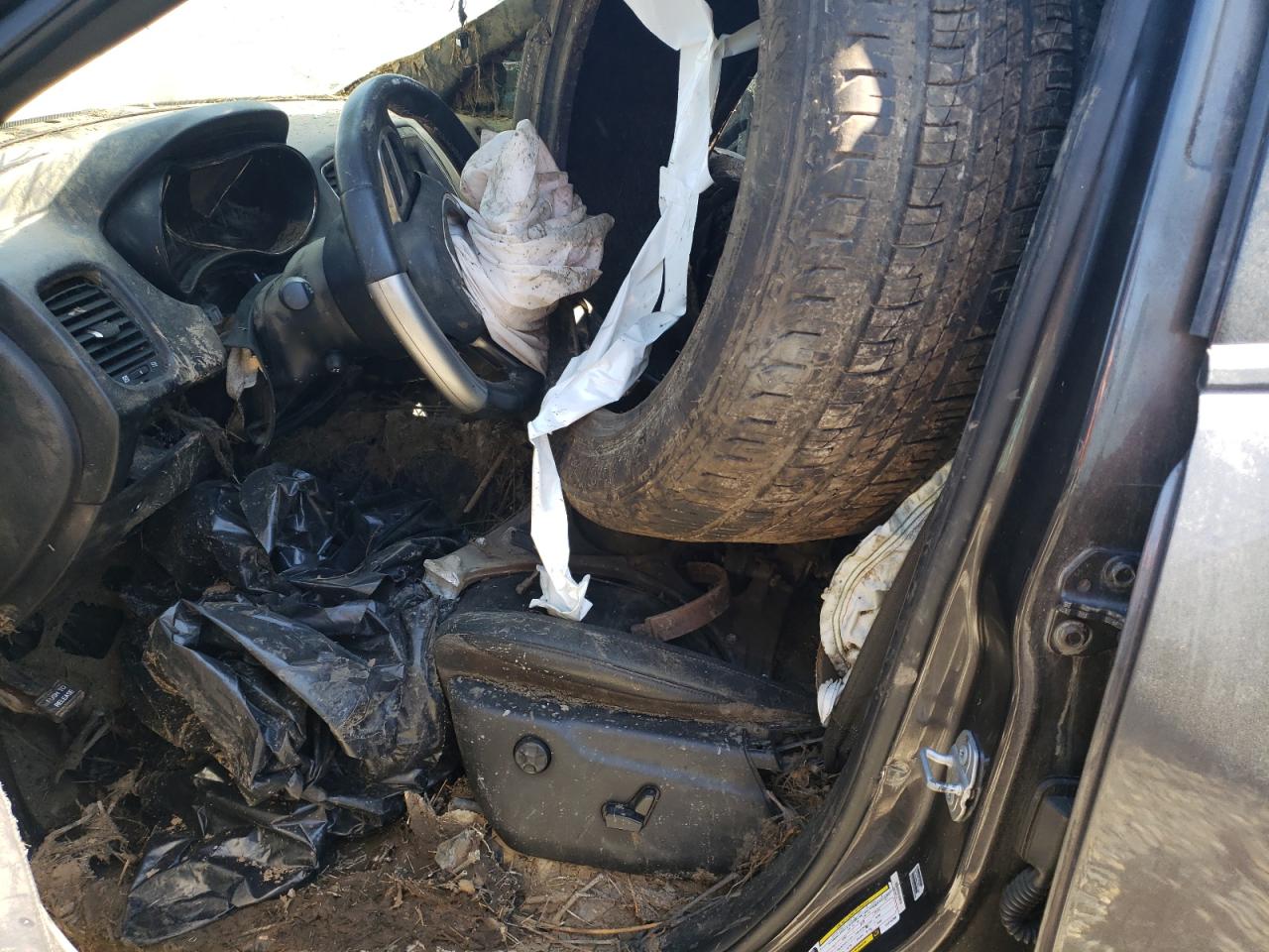 2020 Dodge Durango VIN 1C4SDJGJ4LC215398 Copart auction photo, all over / damage history damage thumbnail 7
