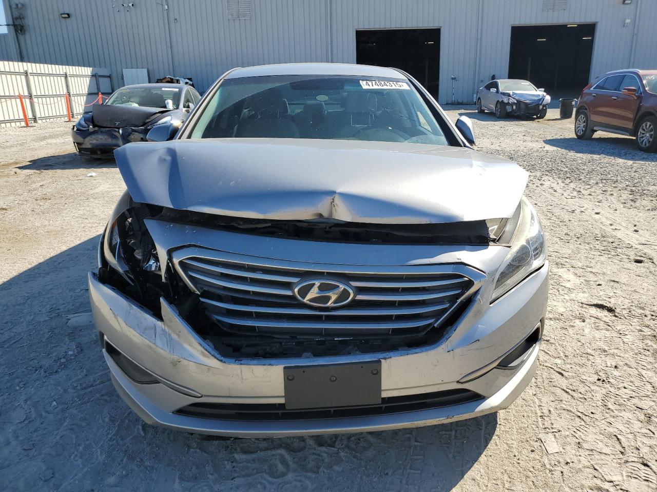 2017 Hyundai Sonata VIN 5NPE24AF6HH519076 Copart auction photo, front end damage thumbnail 5