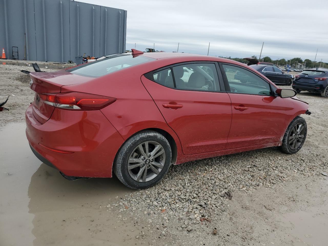 2018 Hyundai Elantra VIN 5NPD84LF2JH364605 Copart auction photo, front end / minor dent/scratches damage thumbnail 3