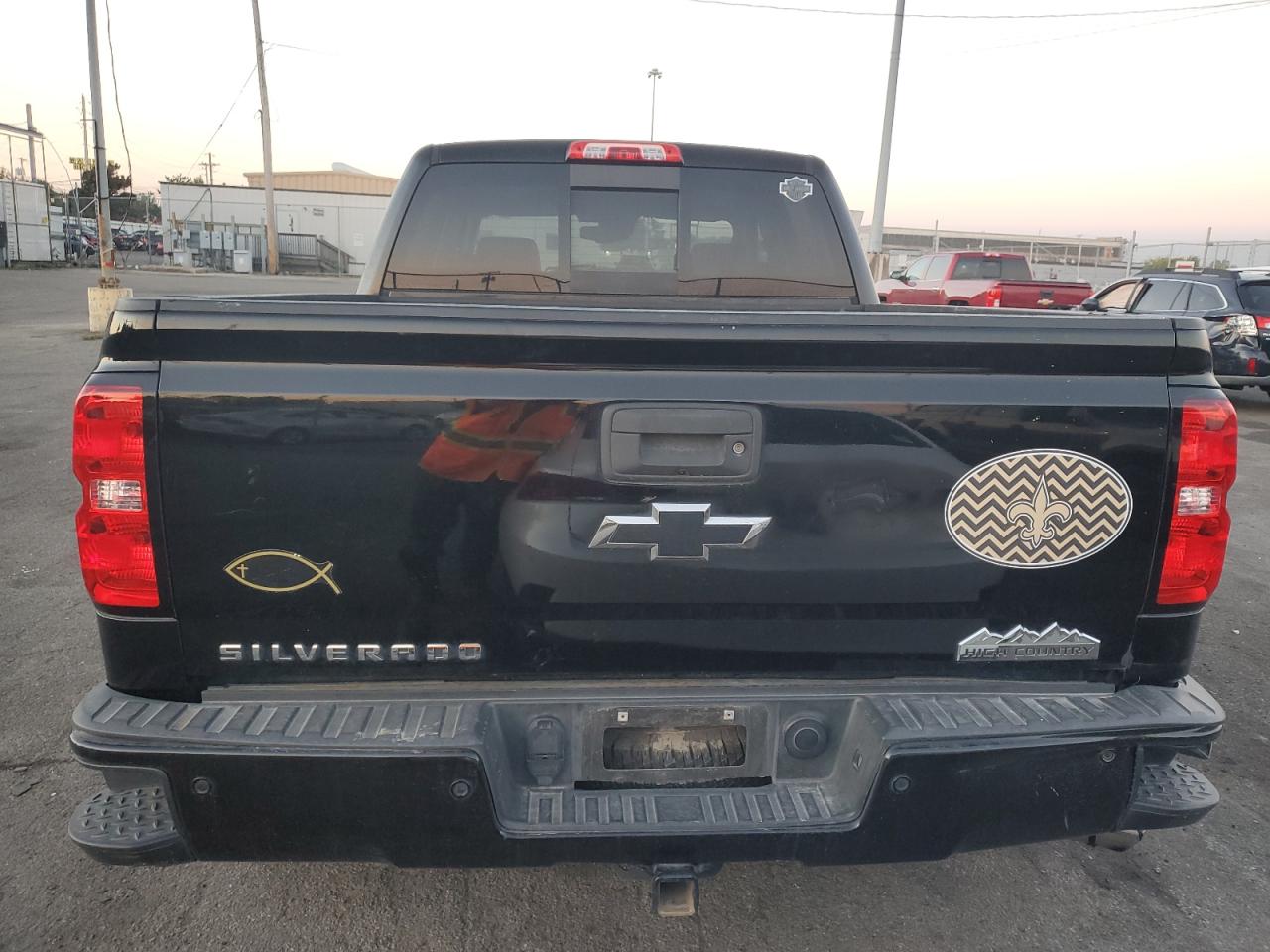 2015 Chevrolet Silverado VIN 3GCUKTEJ7FG440381 Copart auction photo, all over damage thumbnail 6