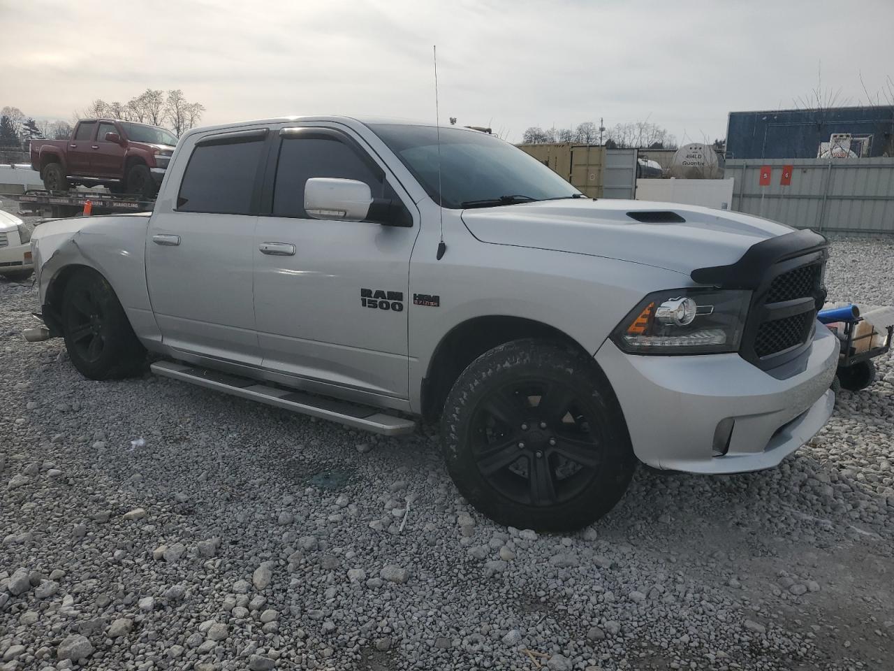 2018 RAM 1500 VIN 1C6RR7MT9JS144671 Copart auction photo, rear end / frame damage damage thumbnail 4