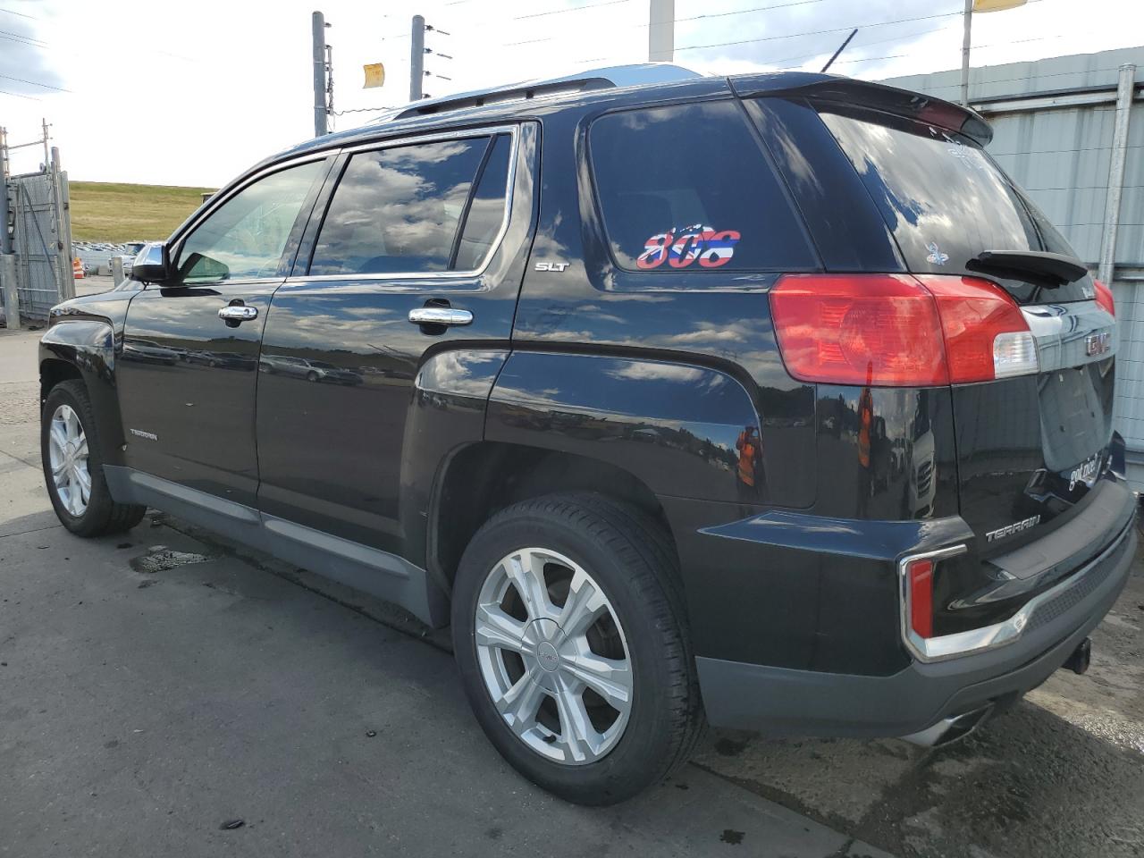 2017 GMC Terrain VIN 2GKFLUEK0H6116521 Copart auction photo, front end / hail damage thumbnail 2