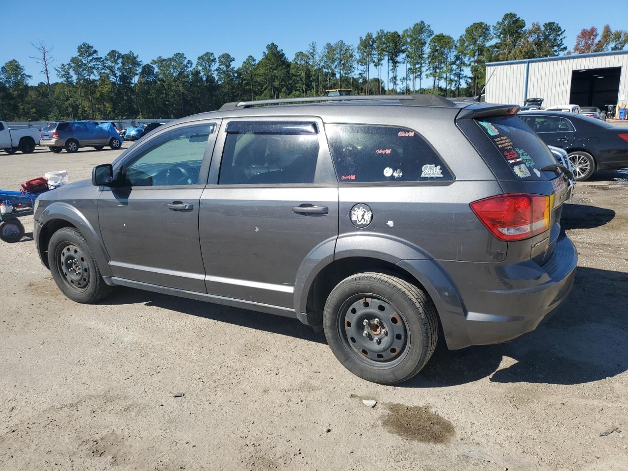 2015 Dodge Journey VIN 3C4PDCAB1FT617438 Copart auction photo, minor dent/scratches damage thumbnail 2