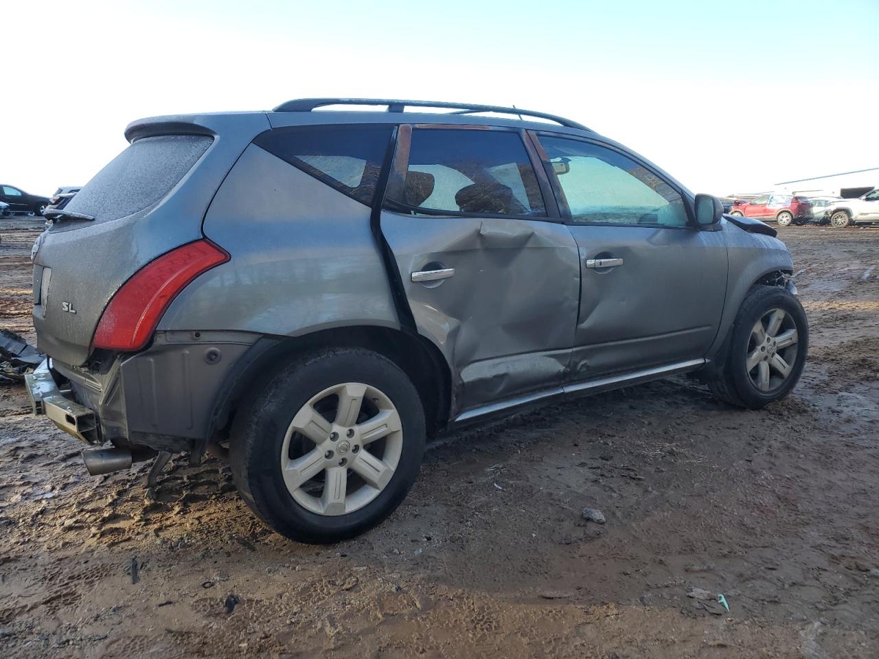 2006 Nissan Murano VIN JN8AZ08T76W416419 Copart auction photo, all over / rear end damage thumbnail 3