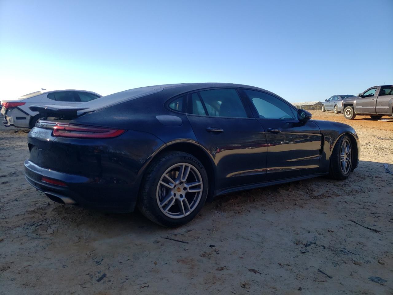 2018 Porsche Panamera VIN WP0AA2A72JL117927 Copart auction photo, all over / undercarriage damage thumbnail 3