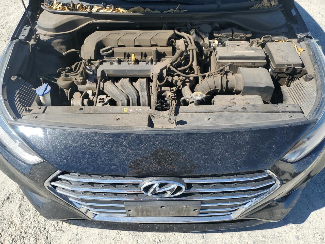 2020 Hyundai Accent VIN 3KPC24A67LE108791 Copart auction photo, front end / rear end damage thumbnail 11