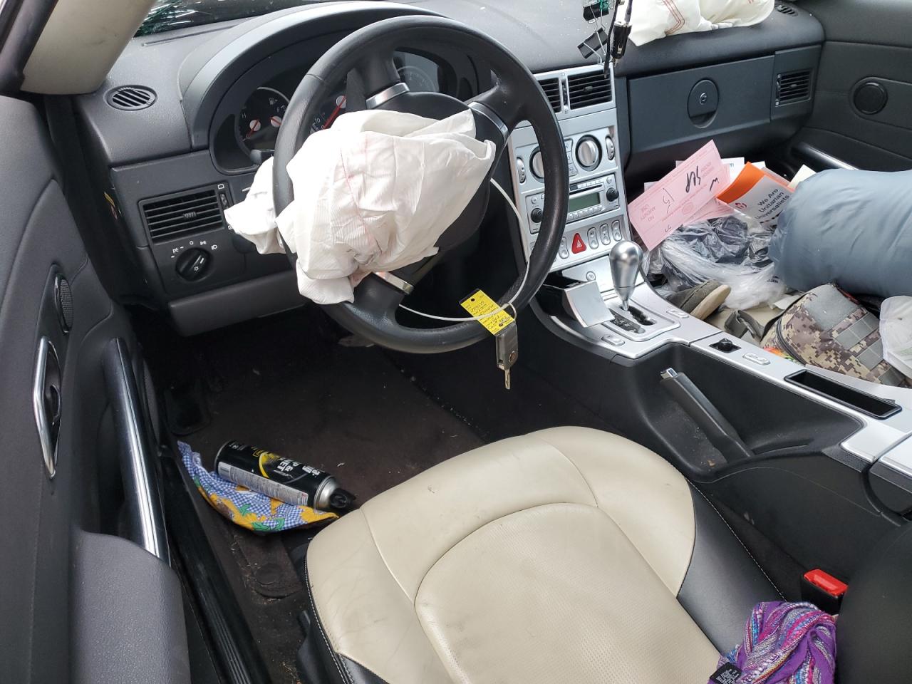 2005 Chrysler Crossfire VIN 1C3AN55L45X059075 Copart auction photo, front end / minor dent/scratches damage thumbnail 8