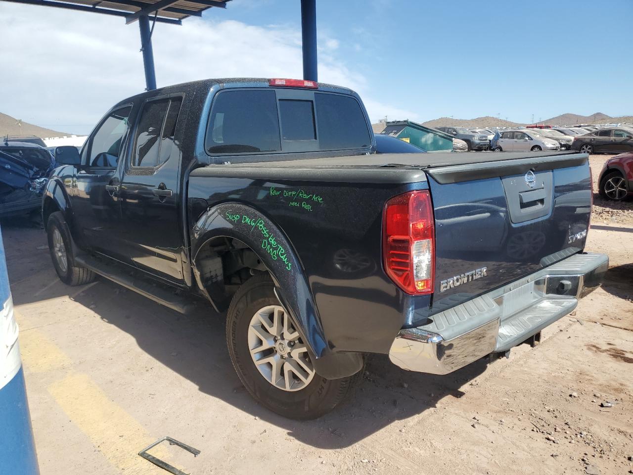 2019 Nissan Navara (Frontier) VIN 1N6AD0EV4KN775644 Copart auction photo, rear end damage thumbnail 2