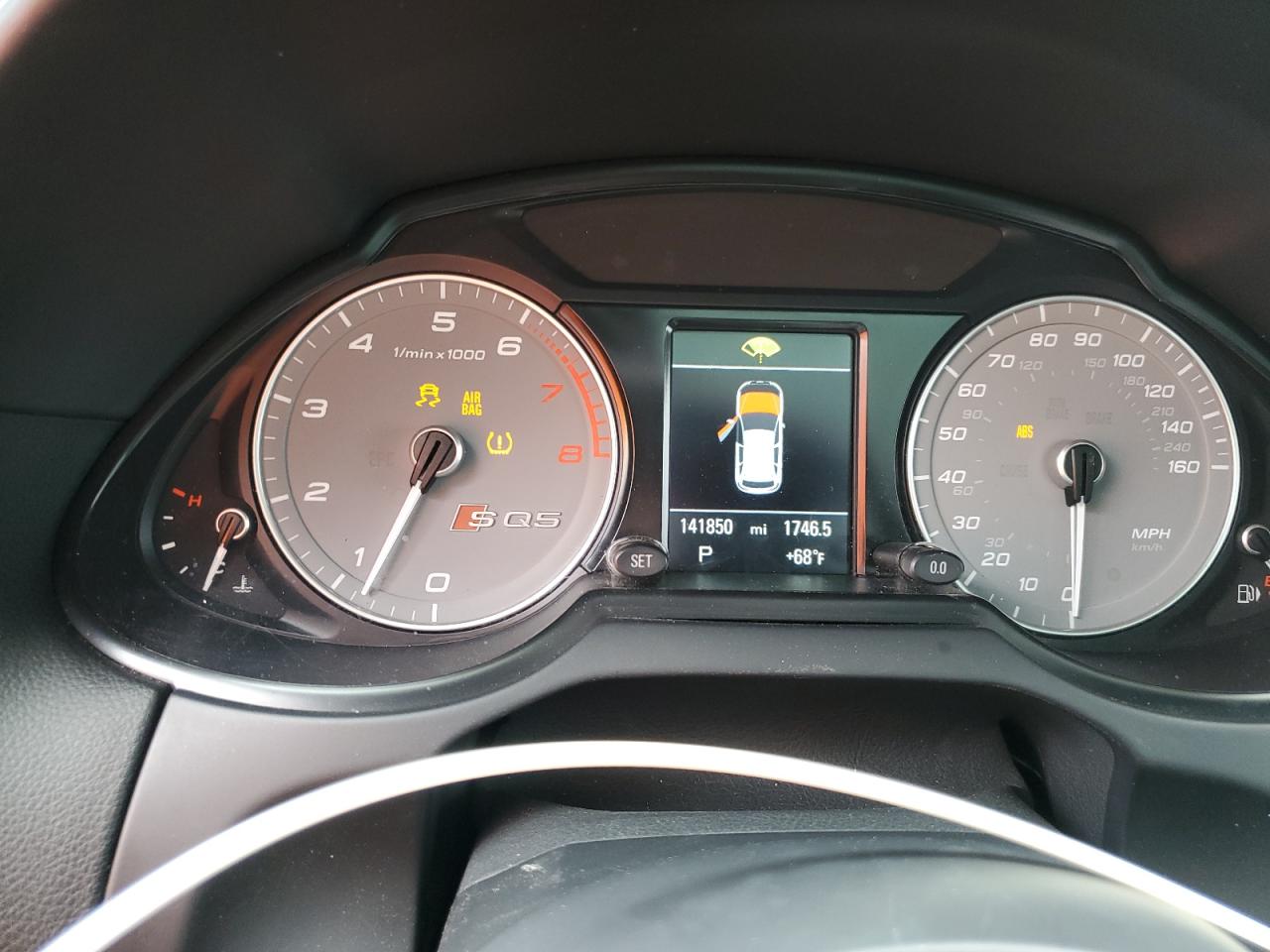 2015 Audi SQ5 VIN WA1CGAFP0FA078777 Copart auction photo, front end damage thumbnail 9
